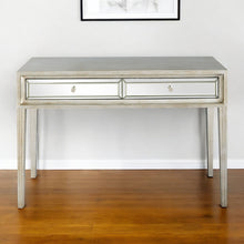 Load image into Gallery viewer, 48" Mirrored Glass Console Table - Silver
