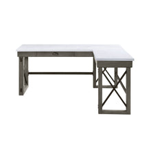 Load image into Gallery viewer, Talmar - Marble Top Weathered Writing Desk With Lift Top
