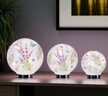 Load image into Gallery viewer, Tabletop Sculpture With LED (Set of 3) - Purple / Green

