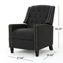Load image into Gallery viewer, Classic Fabric Push Back Chair
