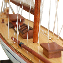Load image into Gallery viewer, Hand Painted Model Boat (624677) - Beige / Blue
