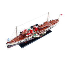 Load image into Gallery viewer, Hand Painted Model Boat (624249) - White / Dark Brown
