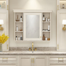 Load image into Gallery viewer, Wall Mounted Bathroom Storage Cabinet With Mirror Door
