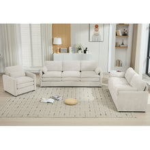 Load image into Gallery viewer, Cozy Upholstered Sofa Set For Living Room
