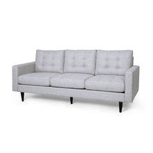 Load image into Gallery viewer, Jenny - Contemporary Tufted Fabric 3 Seater Sofa
