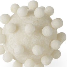 Load image into Gallery viewer, Knobby Nubs Orb Tabletop Sculpture (392546) - Ivory
