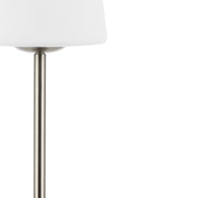 Load image into Gallery viewer, USB Table Lamp With Empire Shade - Nickel
