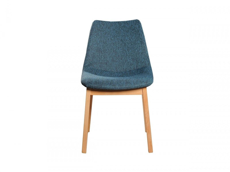 Fabric Dining Chairs (Set of 2) - Blue