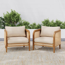 Load image into Gallery viewer, Kirkby - Bohemian Outdoor Patio Cushioned Arm Chair
