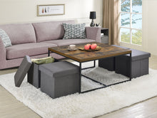Load image into Gallery viewer, Caitlin - Wood Grain 5 Piece Coffee Table (Set of 5)

