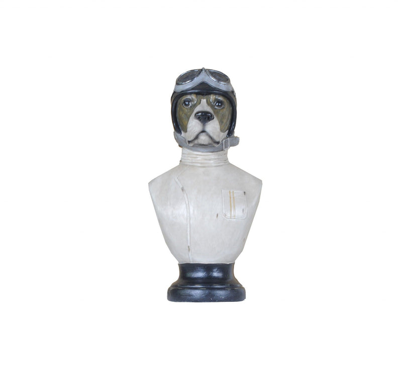 Resin Hand Painted Figurine - Black And White
