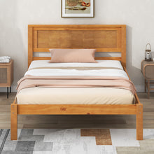 Load image into Gallery viewer, Platform Bed Frame With Headboard
