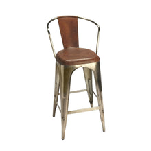 Load image into Gallery viewer, Iron Bar Chair - Brown / Gold
