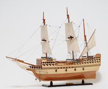 Load image into Gallery viewer, Hand Painted Model Boat Tabletop Sculpture (402248) - Brown
