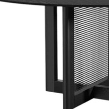 Load image into Gallery viewer, 59" Solid Wood Rounded Bar Table - Black
