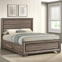 Load image into Gallery viewer, Queen Storage Bed With Underbed Drawers - Brown
