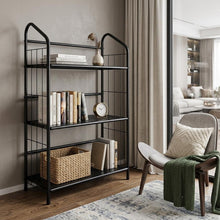 Load image into Gallery viewer, Three Tier Bookcase (469088) - Black

