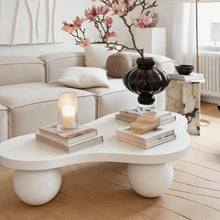Load image into Gallery viewer, Cloud Shaped Coffee Table With 3 Ball Legs For Living Room
