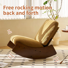 Load image into Gallery viewer, Comfortable High-Quality Upholstery Glider Rocking Chair
