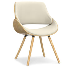 Load image into Gallery viewer, Solid Wood Dining Parsons Chair - Natural / Brown
