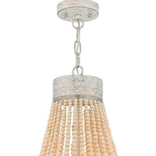 Load image into Gallery viewer, Candle Style Five Light Metal Dimmable Chandelier - Gold / White
