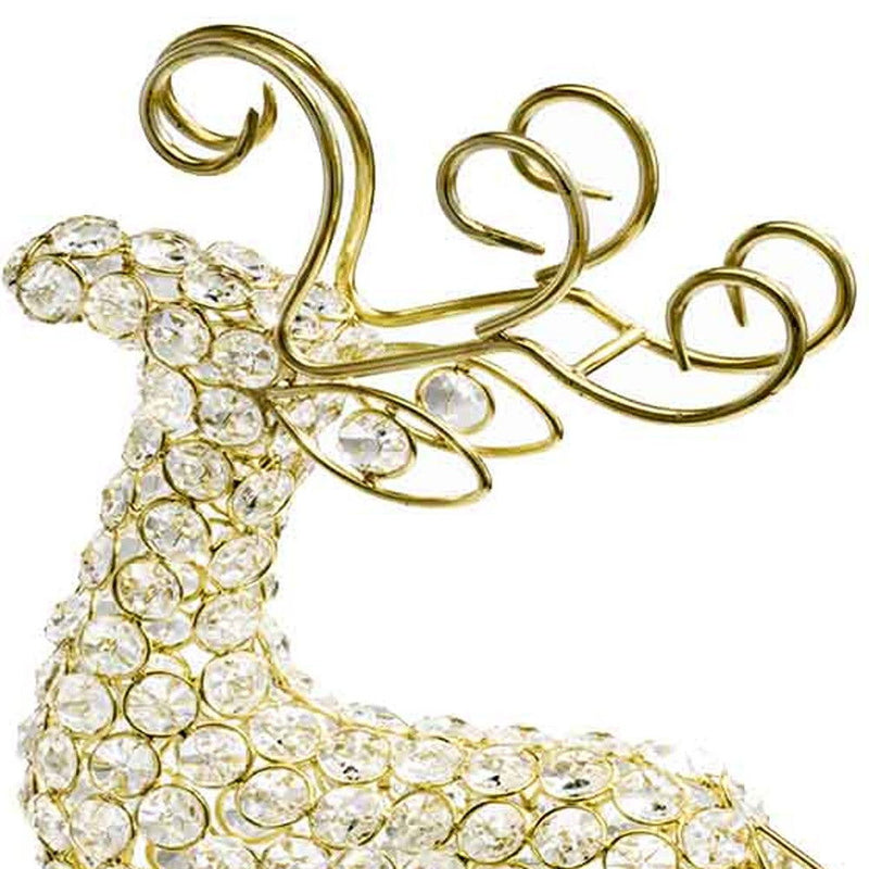 Reindeer Figurine - Gold