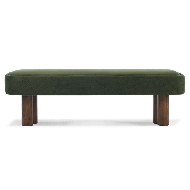 Chic Indoor Upholstered Dining Bench