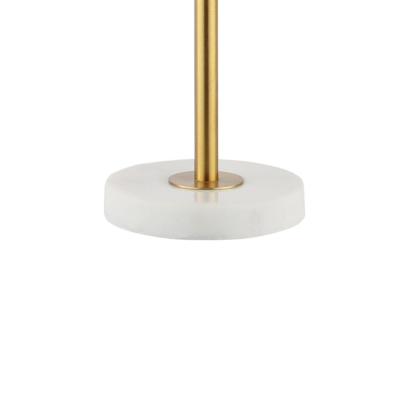 Table Lamp LED With Globe Shade - Brass