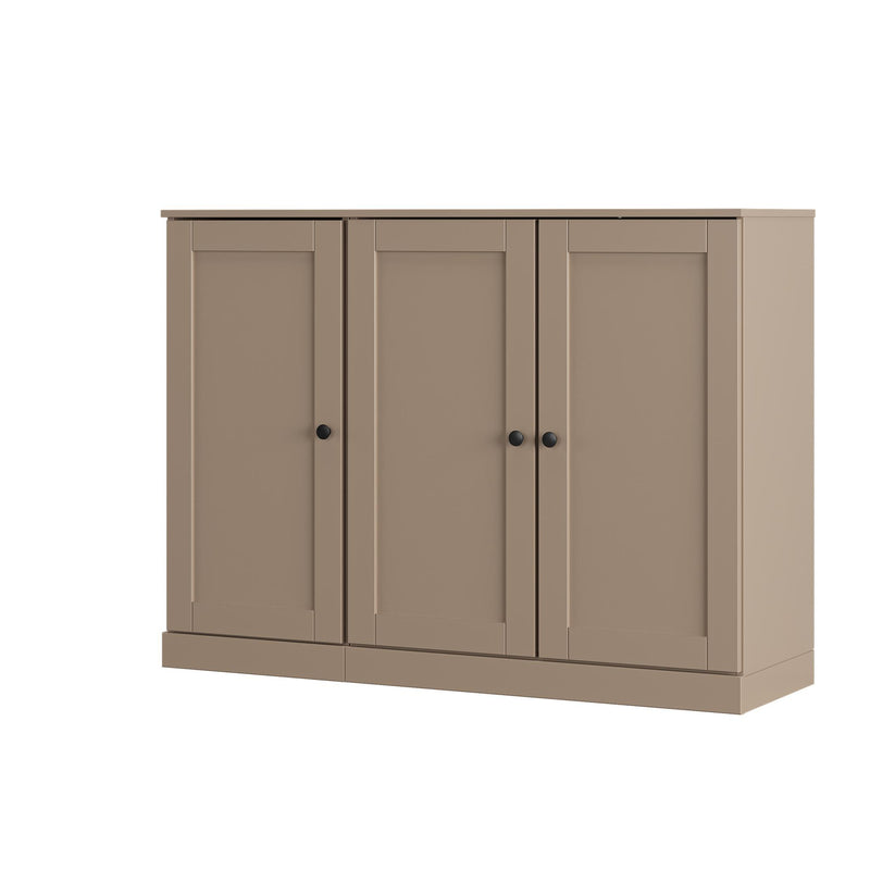 Solid Woodshoe Storage Cabinet (755984) - Beige