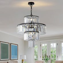 Load image into Gallery viewer, Chandelier Metal Ceiling Light - Black
