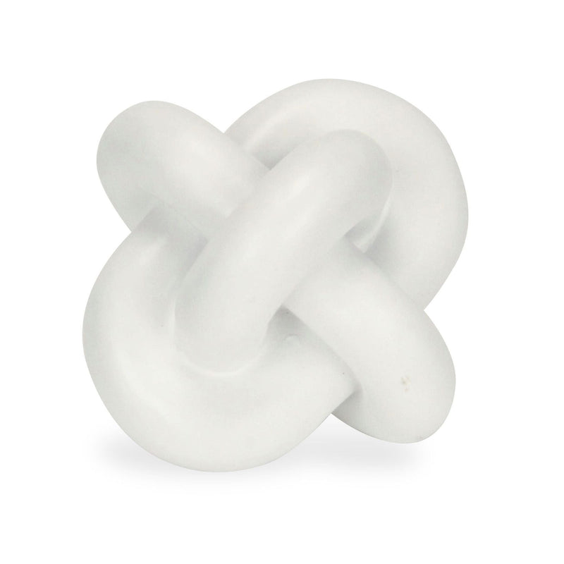 Knot Tabletop Sculpture - White