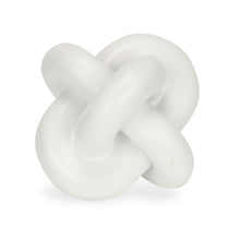 Load image into Gallery viewer, Knot Tabletop Sculpture - White

