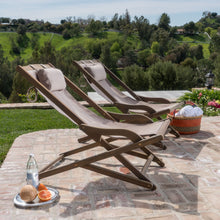 Load image into Gallery viewer, Arcadia - Outdoor Sling Chair With Pillow
