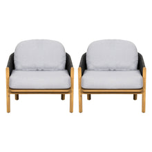 Load image into Gallery viewer, Grotta - Outdoor Wood Club Chair (Set of 2)
