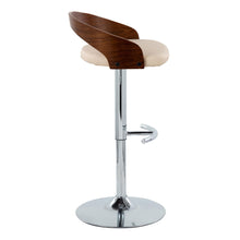 Load image into Gallery viewer, Grotto - Contemporary Adjustable Barstool &amp; Swivel With Rounded T Footrest (Set of 2)
