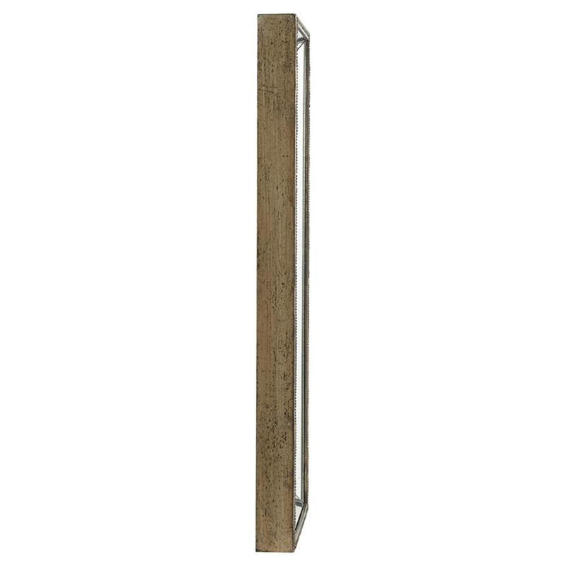 Rectangle Accent Mirror - Silver
