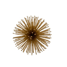 Load image into Gallery viewer, Decorative Spiky Sphere Tabletop Sculptures (Set of 2) (568886) - Gold
