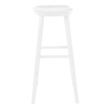Load image into Gallery viewer, Backless Bar Height Bar Chair - White
