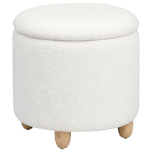 Load image into Gallery viewer, Corvair - Round Storage Ottoman
