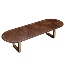 Load image into Gallery viewer, Houston - Oval Dining Table - Walnut
