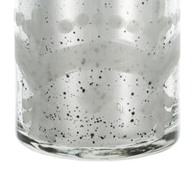 Load image into Gallery viewer, Floral Bottle Table Vase (574270) - Antiqued Silver
