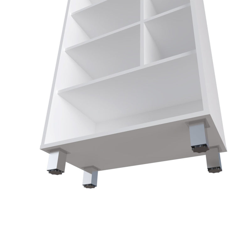Four Tier Bookcase (737971) - White