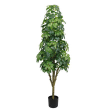 Load image into Gallery viewer, Realistic Faux Tree With Lifelike Foliage For Indoor And Outdoor Use - Green
