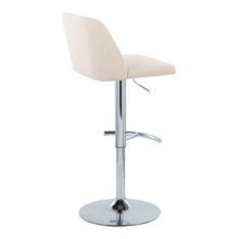 Load image into Gallery viewer, Toriano - Contemporary Adjustable Barstool With Swivel &amp; Rounded T Footrest (Set of 2)
