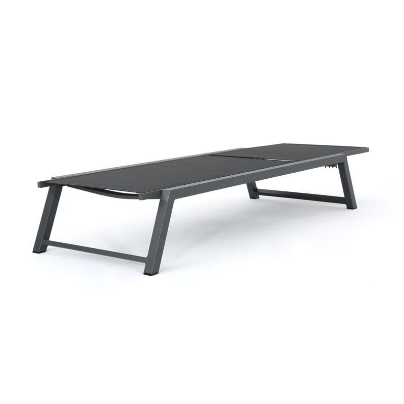 Myers - Modern Chaise Lounge Set With Adjustable Back