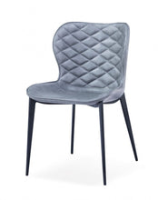 Load image into Gallery viewer, Upholstered In Faux Leather Dining Side Chairs Without Arms (Set of 2) - Gray
