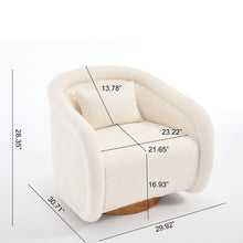 Load image into Gallery viewer, Swivel Accent Chair With 360 Degree Rotating
