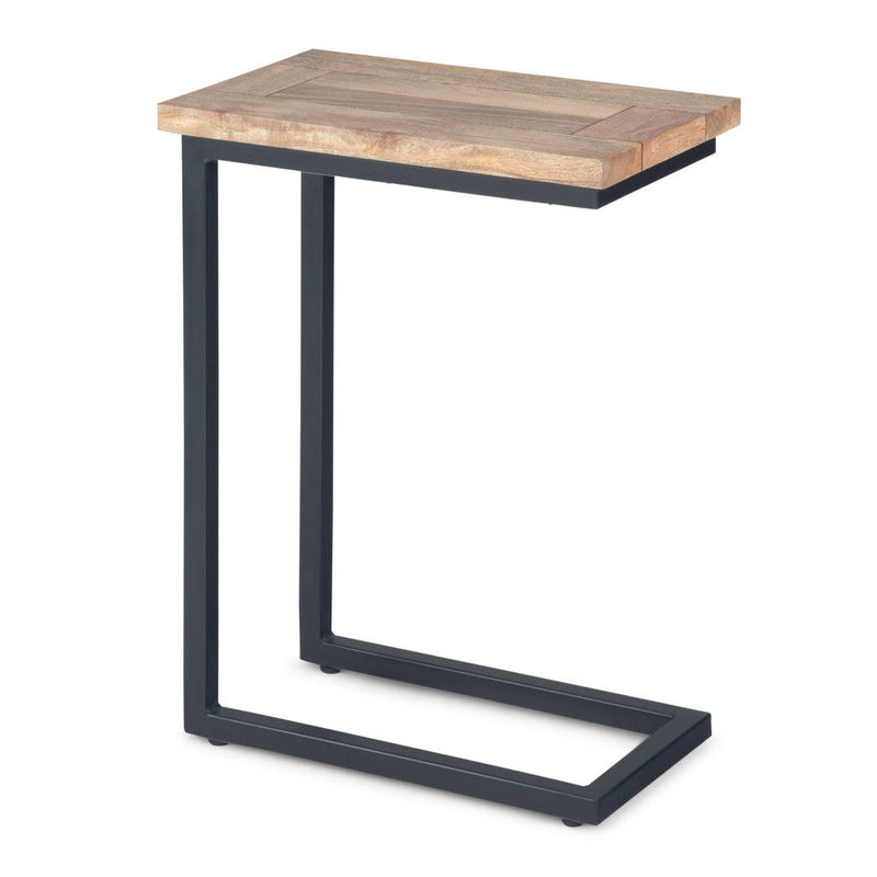 Metal End Table - Natural