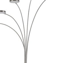 Load image into Gallery viewer, 82" Five Light LED Arc Floor Lamp - Nickel

