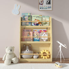 Load image into Gallery viewer, 3 Tier Book Shelf, Compact Storage For Bedrooms
